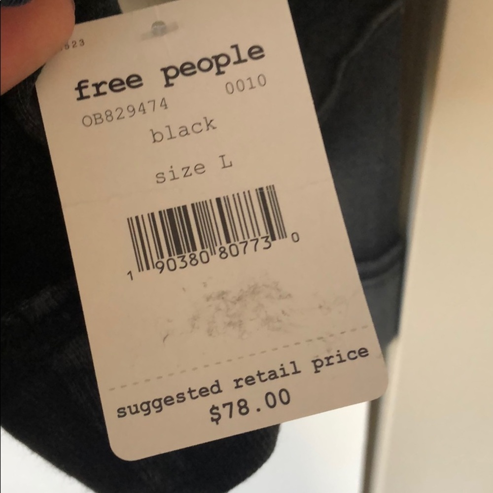 Free People Lara Drawstring Solid Pullover - image 6